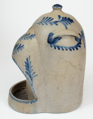 Exceptional 2 Gal. Stoneware Chick Waterer attrib. Richard C. Remmey, Philadelphia, PA