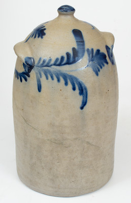 Exceptional 2 Gal. Stoneware Chick Waterer attrib. Richard C. Remmey, Philadelphia, PA
