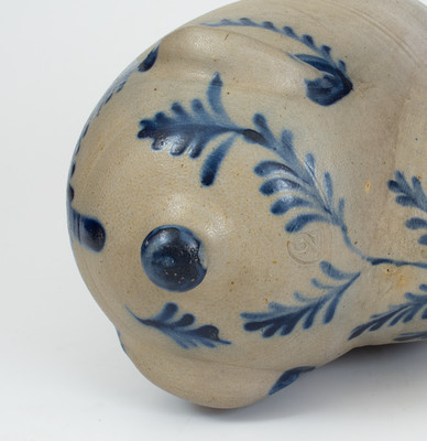 Exceptional 2 Gal. Stoneware Chick Waterer attrib. Richard C. Remmey, Philadelphia, PA