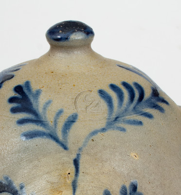 Exceptional 2 Gal. Stoneware Chick Waterer attrib. Richard C. Remmey, Philadelphia, PA