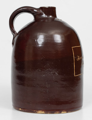 Unusual California Wine Company Advertising Jug, Lima, Ohio