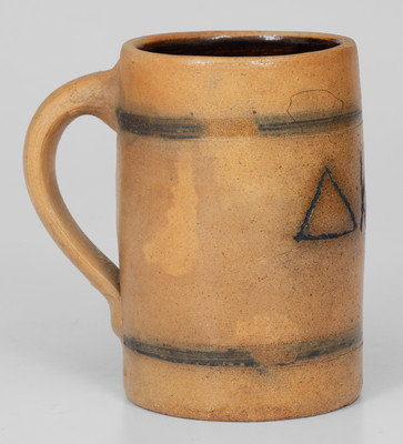 Delta Kappa Epsilon Stoneware Fraternity Mug, possibly Pewtress, New Haven, CT