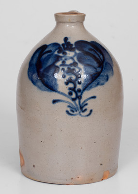 One-Gallon Stoneware Jug attrib. Somerset Potters Works, Somerset, Massachusetts