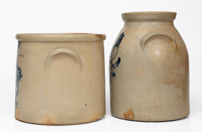 Lot of Two: 2 Gal. Northeastern U.S. Stoneware Crocks