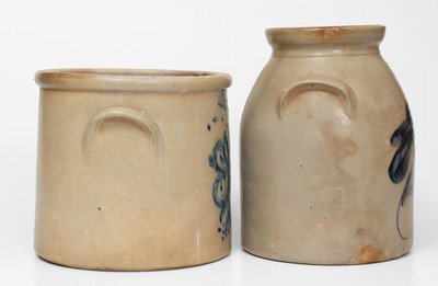 Lot of Two: 2 Gal. Northeastern U.S. Stoneware Crocks