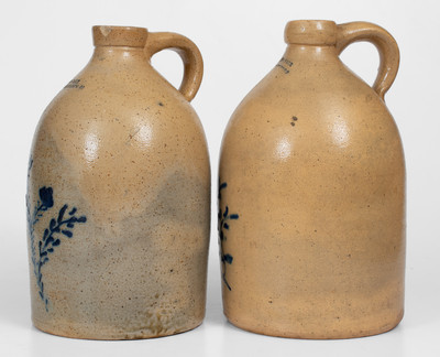 Lot of Two: BALLARD VALE / STONEWARE Jugs (Ballardvale, MA)