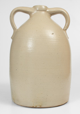 Outstanding 6 Gal. NEW YORK / STONEWARE CO. Jug Cooler w/ Bold Pecking Chicken Decoration