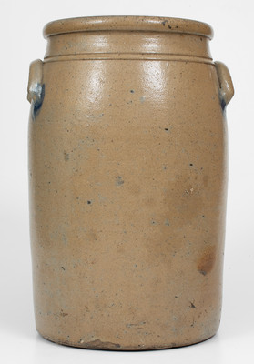 Scarce 4 Gal. WILLIAMS & COUCH / NEW GENEVA, PA Stoneware Jar