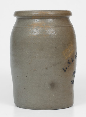 Rare ENEIX & EVANS / NEW GENEVA, PA Stoneware Jar