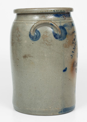 3 Gal. JAS. HAMILTON & CO. / GREENSBORO, PA Stoneware Jar
