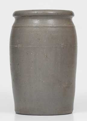 Scarce Half-Gallon FROM / J. LITTELL (Greensboro, PA) Stoneware Jar