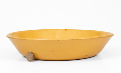 Rare U. KENDALL'S / FACTORY / CIN Yellowware Bowl (Cincinnati, Ohio)