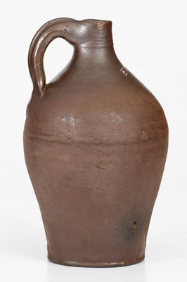 Rare E. DODD Stoneware Jug, for Hartford, CT Merchant Elisha Dodd, circa 1821