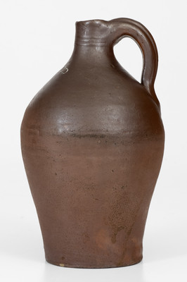 Rare E. DODD Stoneware Jug, for Hartford, CT Merchant Elisha Dodd, circa 1821