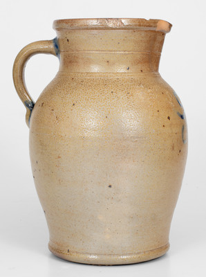1 1/2 Gal. Stoneware Pitcher attrib. Wingender (Haddonfield, New Jersey)
