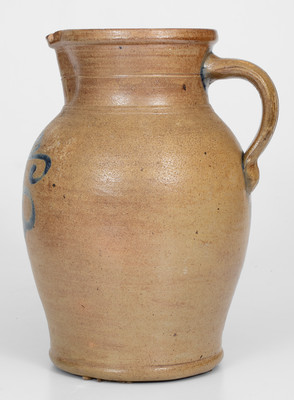 1 1/2 Gal. Stoneware Pitcher attrib. Wingender (Haddonfield, New Jersey)