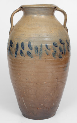 Fine Large Stoneware Vase attrib. J. H. OWEN, Moore County, North Carolina, early 20th century