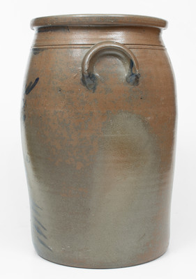 8 Gal. R. T. WILLIAMS / NEW GENEVA, PA Stoneware Jar, c1880