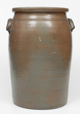 8 Gal. R. T. WILLIAMS / NEW GENEVA, PA Stoneware Jar, c1880