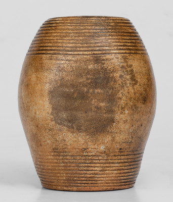 Northeastern U.S. Stoneware Rundlet