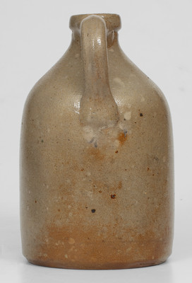 1/2 Gal. NY State Stoneware Jug w/ Slip-Trailed Decoration, circa 1870