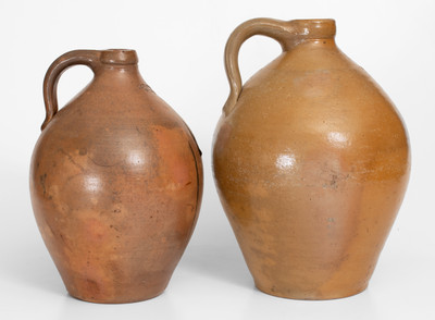 Lot of Two: Massachusetts Stoneware Jugs