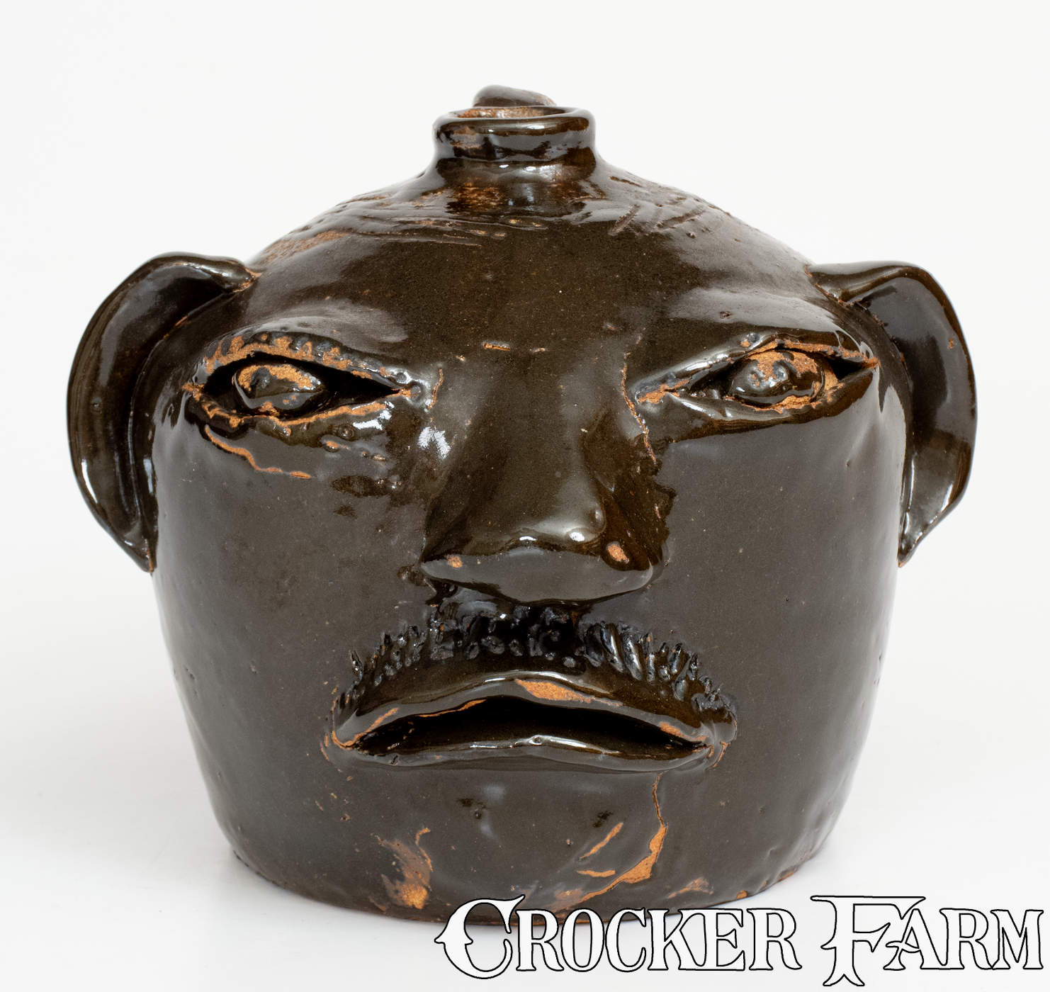 Arie Meaders Face Jug