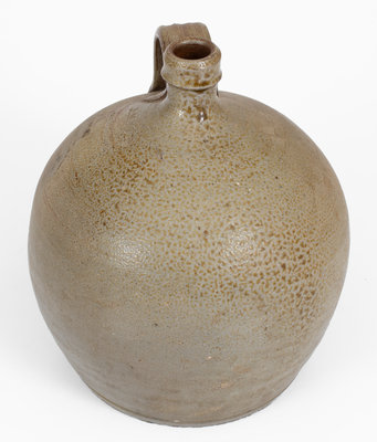 J. M. YOW / ERECT, NC Squat-Shaped Stoneware Jug