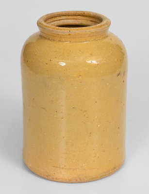 JOHN BELL, Waynesboro, PA Yellow Canning Jar