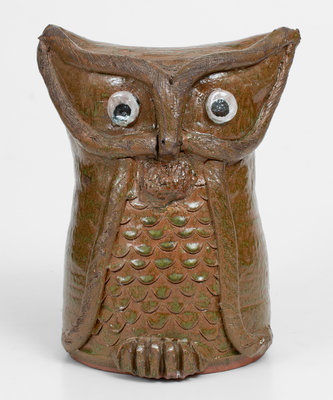 Jesse Meaders Owl Figure, Georgia origin