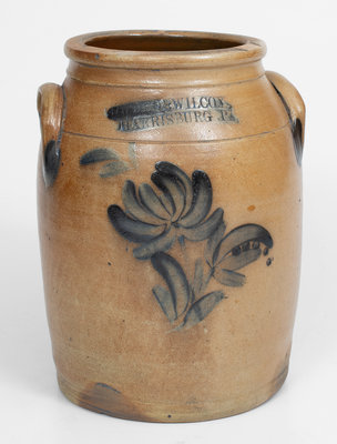 1 Gal. COWDEN & WILCOX / HARRISBURG, PA Stoneware Jar