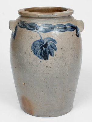 Attrib. Enoch Burnett, Washington, D.C., Stoneware Jar, mid 19th century