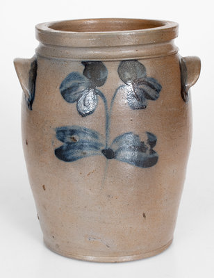 1 Gal. Stoneware Jar w/ Floral Decoration, Baltimore, MD origin