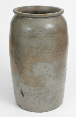 Very Rare J. MILLER / WHEELING, VA 1831 Stoneware Jar