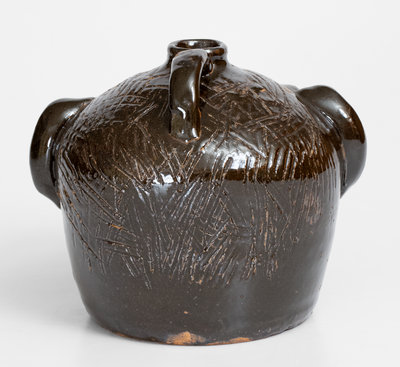 Extremely Rare Arie Meaders Face Jug, 1958-59