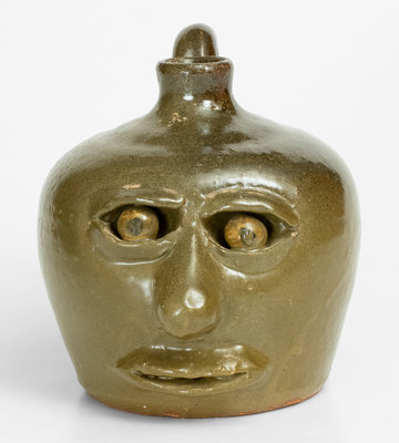 Lanier Meaders, Cleveland, GA, circa 1960s Face Jug