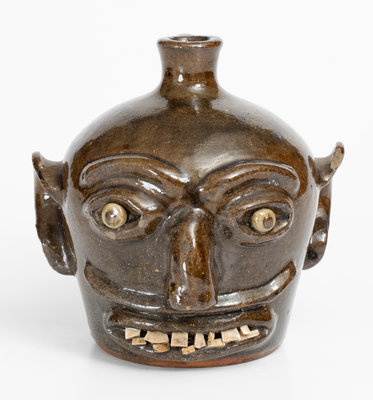 Harvey Reinhardt, Vale, NC, Face Jug, second quarter 20th century