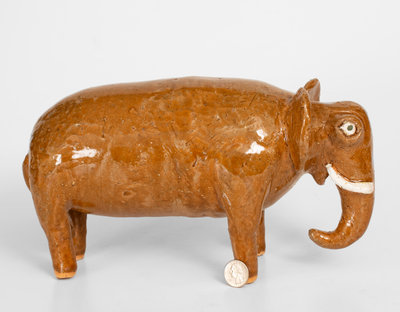 Reggie Meaders (Cleveland, Georgia) Stoneware Elephant