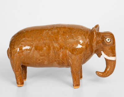 Reggie Meaders (Cleveland, Georgia) Stoneware Elephant