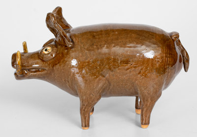 Reggie Meaders (Cleveland, Georgia) Stoneware Boar