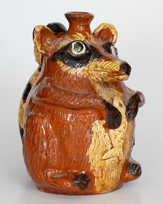 Albert Hodge (Vale, North Carolina) Raccoon Jug