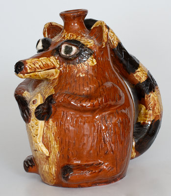 Albert Hodge (Vale, North Carolina) Raccoon Jug