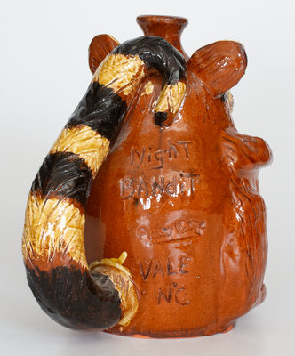 Albert Hodge (Vale, North Carolina) Raccoon Jug