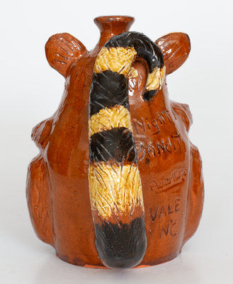 Albert Hodge (Vale, North Carolina) Raccoon Jug