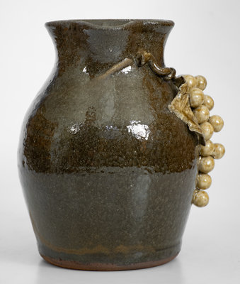 Michael Crocker Alkaline-Glazed Grapes Pitcher, Lula, Georgia, 2016