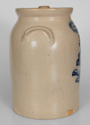 BURGER & LANG / ROCHESTER N.Y. Stoneware Jar w/ Lid