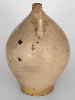 BOSTON / 1804, Frederick Carpenter, Charlestown, Mass. Stoneware Jug