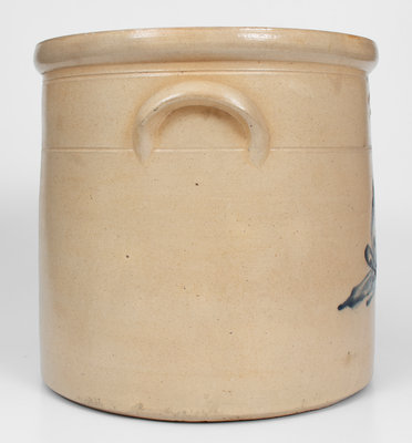 Rare 6 Gal. FORT EDWARD STONEWARE CO. (New York) Stoneware Deer Crock