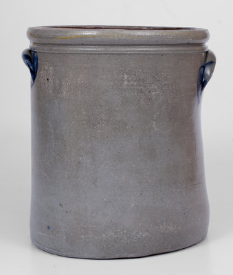 Fine JAS. HAMILTON & CO. / GREENSBORO, PA Stoneware Crock w/ Stenciled Eagle