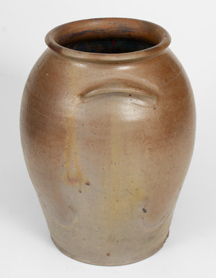 Scarce J. SWANN / ALEXA (John Swann, Alexandria, VA) Stoneware Jar, c1820